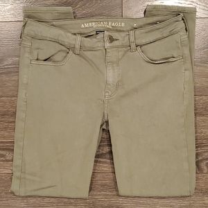 ❤AMERICAN EAGLE SATEEN SKINNY JEANS/JEGGINGS, 12